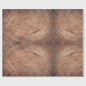 オークウッドログ ラッピングペーパー (フラット)