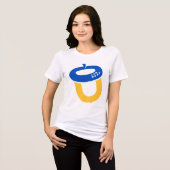 オークウッド大学 トライブレンドＴシャツ (正面全面)