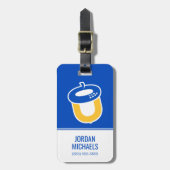 オークウッド大学 ラゲッジタグ (正面縦)