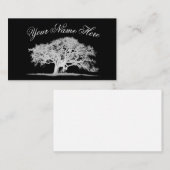 オークエレガント材 名刺 (正面/裏面)