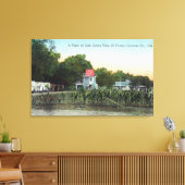 オークグローブヴィラシーンエルベラノ， CA キャンバスプリント (インサイチュ (リビング))