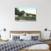 オークグローブヴィラシーンエルベラノ， CA キャンバスプリント (インサイチュ (寝室))