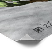 オークサイクリストバイクレーシングファンタジーアートプリント ポスター (角)