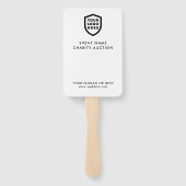 オークションパドル |チャリティイベント入札ロモダンゴ ハンドファン (裏面)