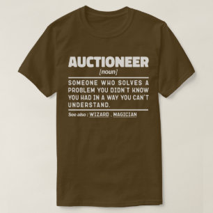 オークション名詞定義マーケターおもしろい諺 Tシャツ