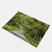 オークスの美しい通り歓迎の言葉 ドアマット (アングル)