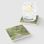 オークスの美しい通り ストーンコースター (横)