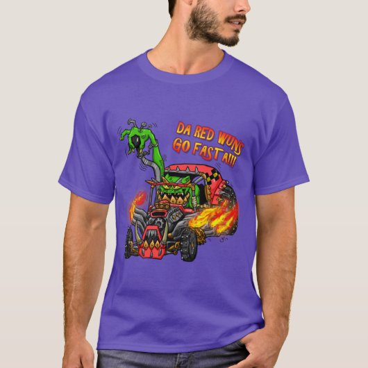 オークスの赤いのたちはスピードが速い Tシャツ (正面)