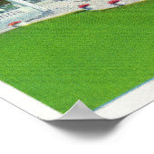 オークスガーデンシアタービューアメリカ滝 ポスター (角)