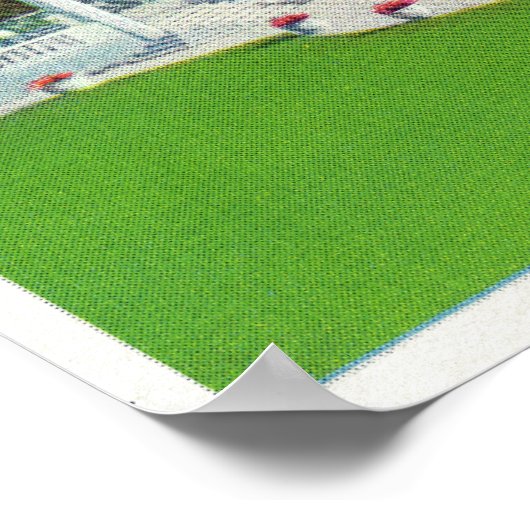 オークスガーデンシアタービューアメリカ滝 ポスター (角)