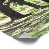 オークス通りブーンホールプランテーションウォーターカラー ポスター (角)