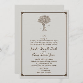 オークツリーのスケ結婚ッチ 招待状