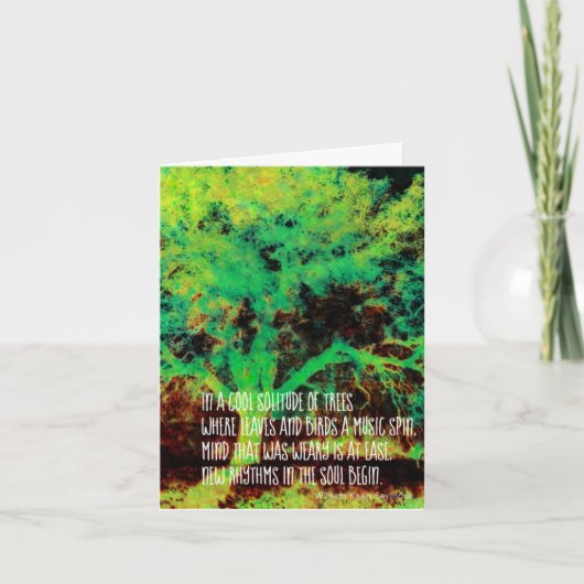 オークツリーの詩すべての時 カード (正面)