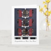 オークツリーアイズ – ニューホームおめでとう カード (黄色い花)