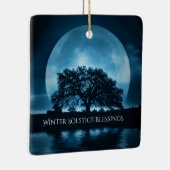 オークツリーアンドムーンウィンター至恵み セラミックオーナメント (右)
