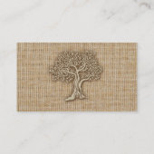 オークツリーオンバーラップ結婚ズ座席表 プレイスカード (裏面)