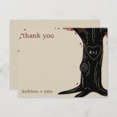 オークツリーサンキューカード サンキューカード (正面/裏面)