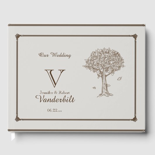 オークツリースケ結婚ッチのゲストブック ゲストブック (正面)