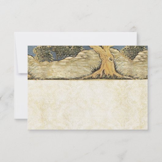 オークツリーダマ動揺してスクメタリックエレガンス 出欠カード (裏面)