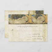 オークツリーダマ動揺してスクメタリックエレガンス 出欠カード (正面/裏面)