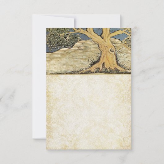 オークツリーダマ動揺してスクメタリックエレガンス 出欠カード (裏面)