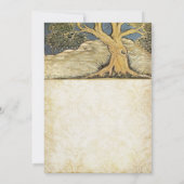 オークツリーダマ動揺してスクメタリックエレガンス 招待状 (裏面)