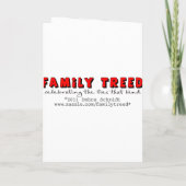 オークツリーファミリー懇親会招待状 招待状 (裏面)