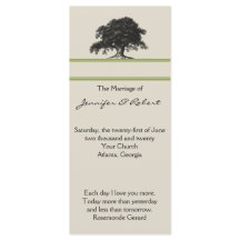 オークツリープランテーションイングリーン結婚式 プログラム