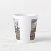 オークツリーマナー カフェラテマグ (正面)