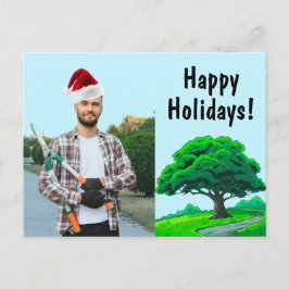 オークツリーロゴ | ツリートリミングサービスマーケティング シーズンポストカード