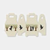 オークツリー新郎新婦お気に入りギフトボックス フェイバーボックス (折り畳みなし)