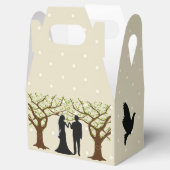 オークツリー新郎新婦お気に入りギフトボックス フェイバーボックス (オープン)