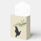 オークツリー花嫁と花婿お気に入りテントボックス フェイバーボックス (オープン)