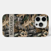 オークツリー カモフラージュ オリジナルデザイン Case-Mate iPhoneケース (裏面 (横))