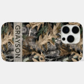 オークツリー カモフラージュ カスタマイズ Case-Mate iPhone iPhoneケース (裏面 (横))