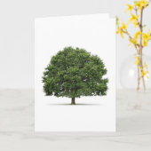 オークツリー カード (黄色い花)