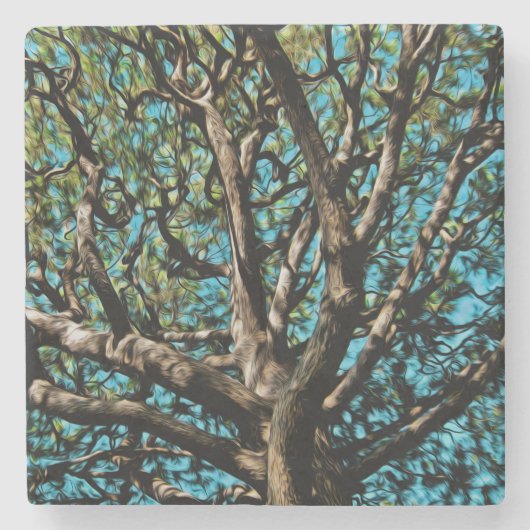 オークツリー ストーンコースター (正面)