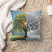 オークツリー(デュアルシーズン) クッション (ブランケット)