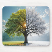 オークツリー(デュアルシーズン) マウスパッド (正面)