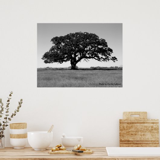 オークツリー ポスター (キッチン)