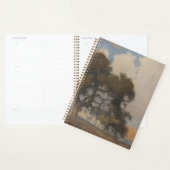 オークツリー(1910) -威厳のあるヴィンテージ水色 プランナー手帳 (ディスプレー)