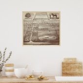 オークデールランチ ポスター (キッチン)