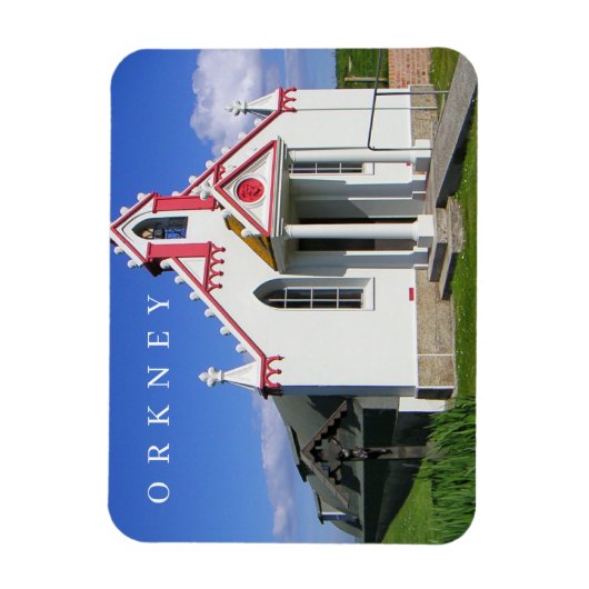 オークニーイタリアンチャペルビュー冷蔵庫用マグネット マグネット (縦)