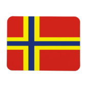 オークニー国旗素晴らしイギリス統一された王国 マグネット (横)