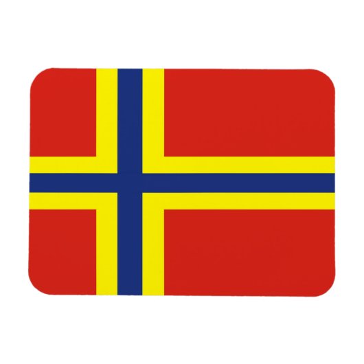 オークニー国旗素晴らしイギリス統一された王国 マグネット (横)