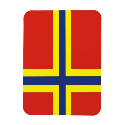 オークニー国旗素晴らしイギリス統一された王国 マグネット (縦)