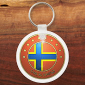 オークニー国旗 キーホルダー (正面)