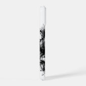 オークニー ダークアート インクイラスト – つかみ合う手 iPhone 15ケース (右側面)