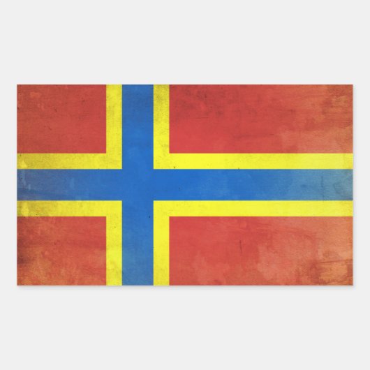 オークニー 長方形シール (正面)