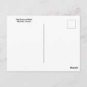 オークハンモック湿地 ポストカード (裏面)